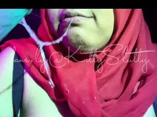 Hijab Blowjob, Malaysian, Blowjob, Dildo Sex Toy