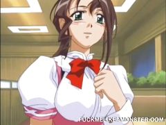 Anime teen slut bound and fondled