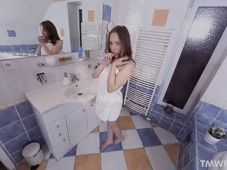 TeenMegaWorld - TmwPOV - Bathroom quickie sex