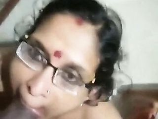 Indian granny sucking dick