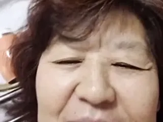 Chinese Saggy Tits Granny