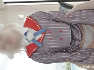Japanese Cosplay, Cowgirl Position, Creampie, Cosplay Sex