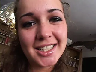 Brunette Gets Her Cunt Licked By A Dude Before He Nails Her