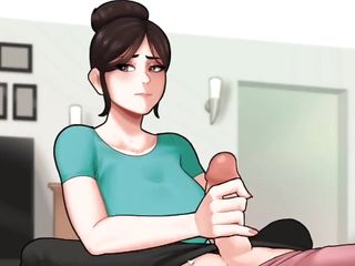 Hentai Game, Caps, House Chores, Biggest Tits, Step