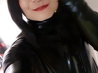The Little Sissy In Black Outfits