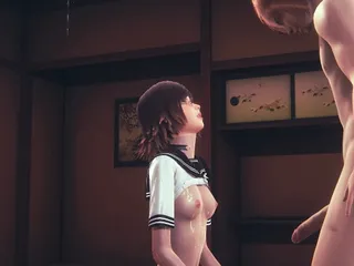 Hd Videos video: Hentai Uncensored 3D - Kaya sex in a tatami