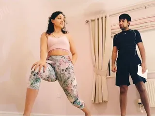 POV Indian, 18 Year Old Cock, Gagging, Yoga