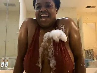 MILF, Big Nipples, African, American Tits