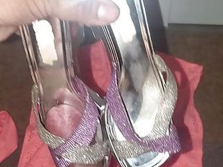 Found pair of shiny heels in...
