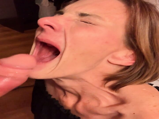 Pov Gumjob, Dentures Out, Toothless Blowjob With Cumshot