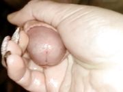 Blue Balls here i cum - playing with my dick but not allow me to cum