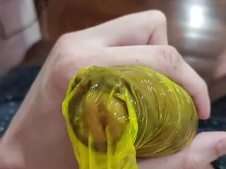 Shake with condom...