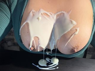 Big Tits Cumshot, Big Boobs Orgasm, Hot Asmr, ASMRKATA