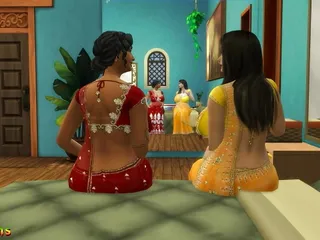 Cheating Wife, 3d Animation, Indian Aunty, SimsLust