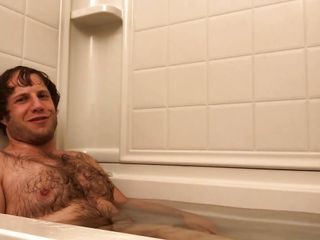 Hairy Dude Farts In Tub Gay Joi