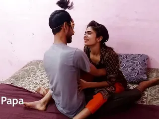 Cute Young Indian Amateur Teen Enjoying First Time Sex