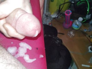 Gushing a thick cumload...