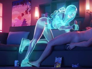 How Tracer Uses Her Blink In Sexy Time