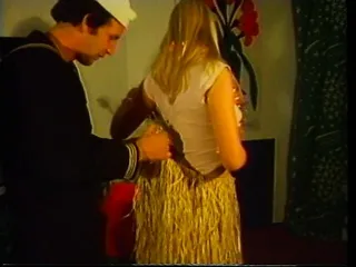 Vintage sailor fucks horny blonde after...