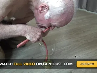 Old, Pissing, Slave, Sucking