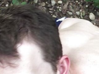 Johnnie Lover Gets Caught Sucking Nathan Seaberrys Dick On Public Trail Outdoors Pov...