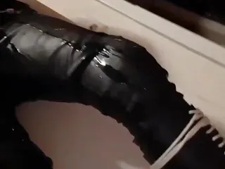 piss in leather