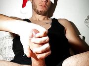 Big cock Santa Claus is cumming for you