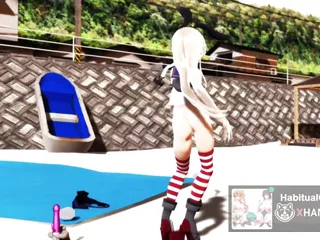 Mmd R18 Suzuya Become An Adult Model After Broke 3D Hentai