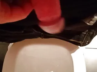 MY THICK COCK PISSING...