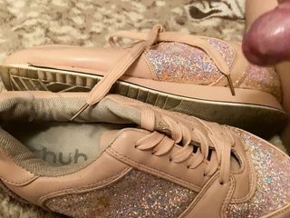 Cum On Pink Girl Sneakers