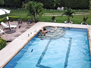 The Party Ends With A Fuck In The Pool. Part 2. Nobody Notices What We Do