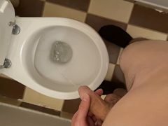 Evening Pissing and litle Play with Dick before going to bed 4K