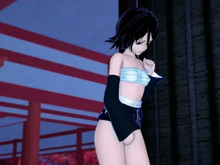 Rukia Kuchiki Touches Herself At Night