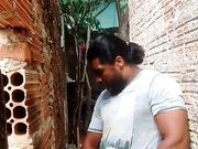 Hot guy doing masturbation in street.full muscular guy with huge cock and huge cum and Cumming single without partner 