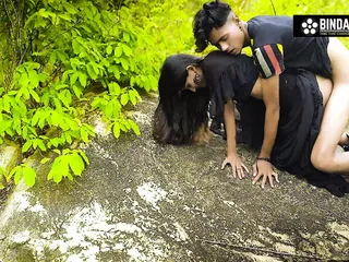 Oh Dear! Mountain Boy Fucks His Girlfriend Sudipa In The Jungle Openly (Hindi Clear Audio)