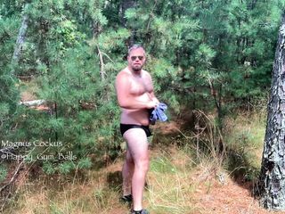 Do you want to watch me strip naked in the woods?