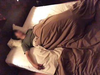 She Crawls Under The Covers And Sucks Out Her Boyfriend's Cock