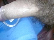 Young Colombian porn with a big penis masturbates for a lot of milk