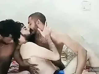 Indian threesome...