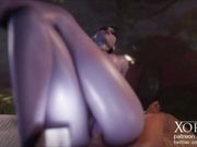 Widowmaker Riding Her Dates Dick While He Films