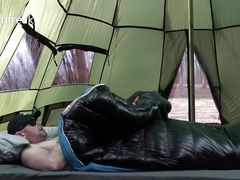 Humping Down Sleepingbag in My Camping Tent Until I Cum