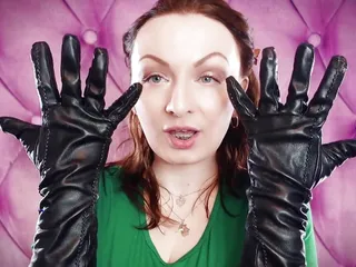 Leather Gloves, Leather, Close up, Opera