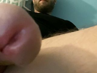 Tom Rivers Stroking And Cumming In Bed