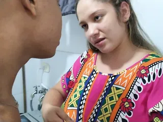 Big Tits, Colombian, Family Sex, Brother and Stepsister