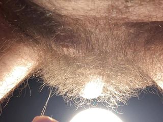 Extreme Close-Up Tour Of My All-Natural Very Hairy Pubes Through A Ring Light