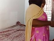 Indian lady bedroom dress change performance videos