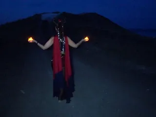  video: With Candles on a Hill Top