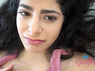 Hot Latina Babe Angel Gostosa Sucks Some Asian Cock And Gives Amazing Footjob (Pov)