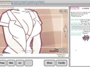 Nicole Risky Job Hentai game PornPlay Ep.6 she show her face on cam while sucking a big dildo