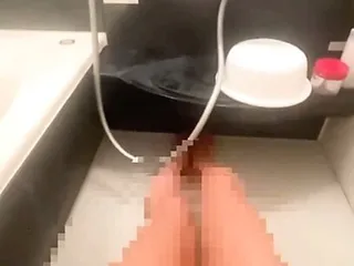 Selfie Mirror Large Sperm Bukkake Masturbation